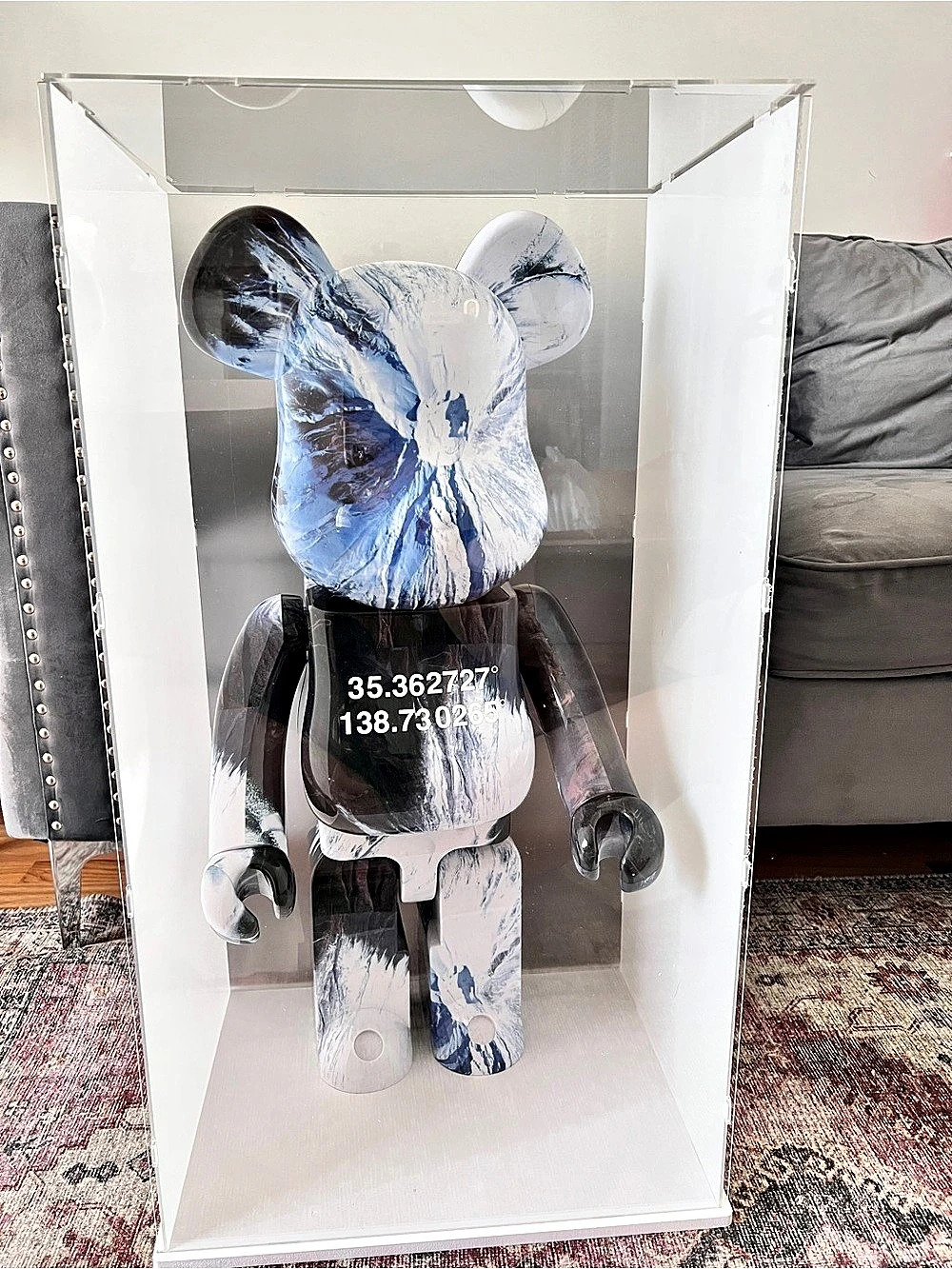 Medicom Toy BE@RBRICK Benjamin Grant Overview Fuji 1000% %